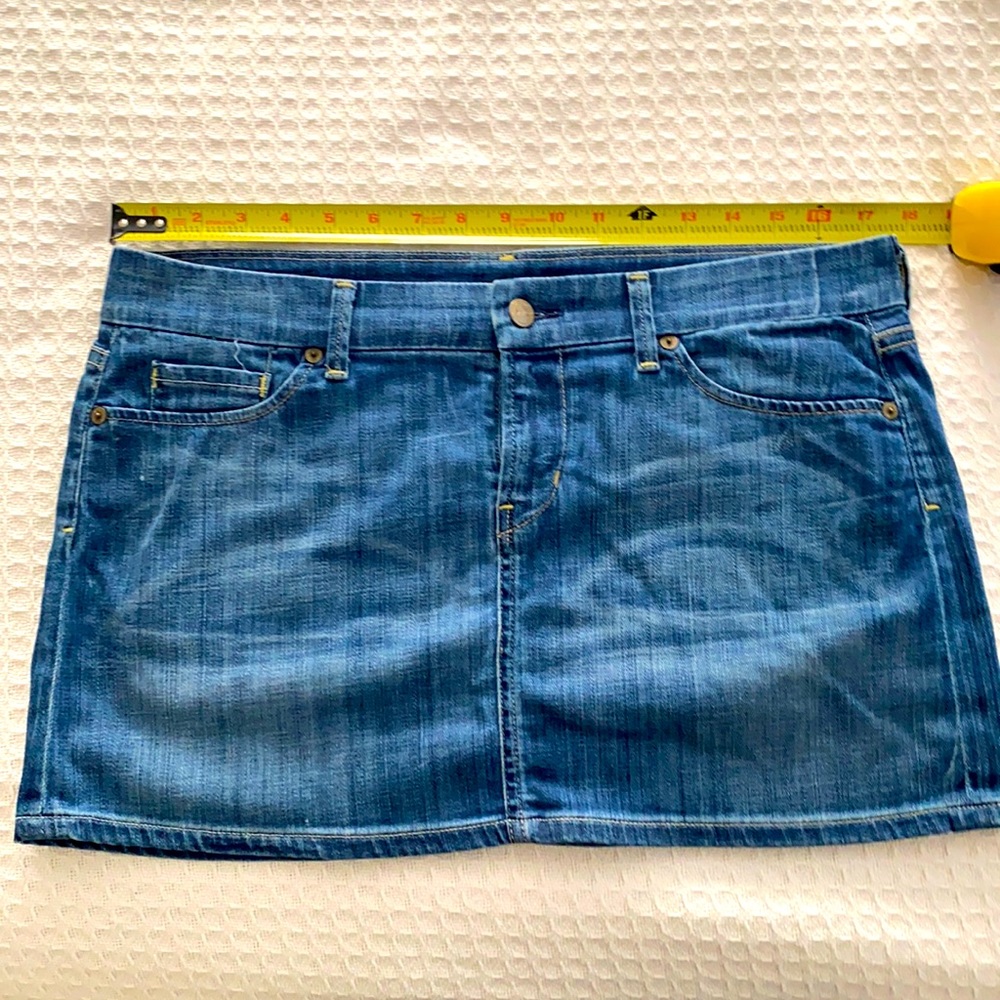 COH denim min skirt